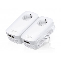 TP-LINK AV1000 Ethernet LAN White 2pc(s) PowerLine network adapter