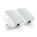 TP-LINK AV600 Nano Powerline Adapter Starter Kit