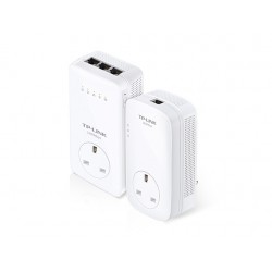 TP-LINK AV1200 Ethernet LAN Wi-Fi 2pc(s) PowerLine network adapter