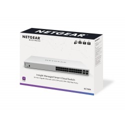 Netgear GC728X Managed L2/L3/L4 Gigabit Ethernet (10/100/1000) 1U White