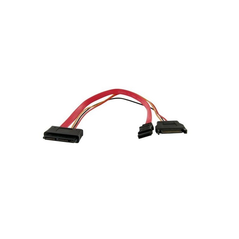 tarTech.com 12in Micro SATA to SATA with SATA Power Adapter Cable