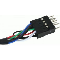 DeLOCK FireWire Cable 0.016m Black