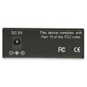 Intellinet 506533 1000Mbit/s 850nm Multi-mode Black network media converter