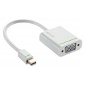 Leitz 63090001 VGA Mini DisplayPort White cable interface/gender adapter