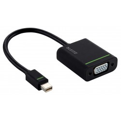 Leitz 63090095 VGA Mini DisplayPort Black cable interface/gender adapter