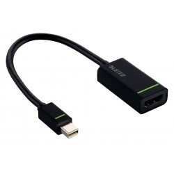Leitz 63100095 Mini DisplayPort HDMI Black cable interface/gender adapter