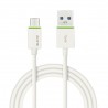 Leitz 63350001 1m USB A USB C Male Male White USB cable