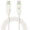 Leitz 63340001 1m USB C USB C Male Male White USB cable