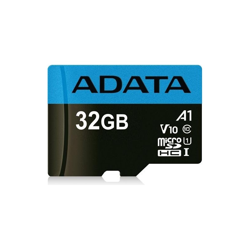 ADATA 32GB, microSDHC, Class 10 32GB MicroSDHC UHS-I Class 10 memory card