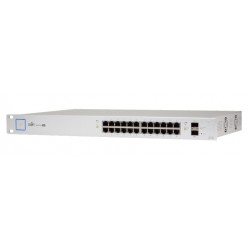 Ubiquiti Networks UniFi US-24-250W Managed network switch Gigabit Ethernet (10/100/1000) Power over Ethernet (PoE) 1U Silver net