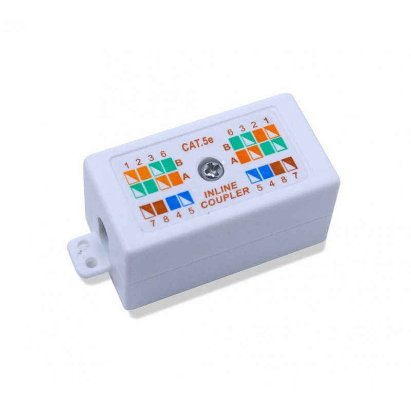 Cat5e Inline IDC Coupler Box