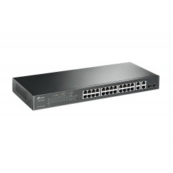 TP-Link TL-SL2428 24-Port 10/100Mbps + 4-Port Gigabit Web Smart Switch