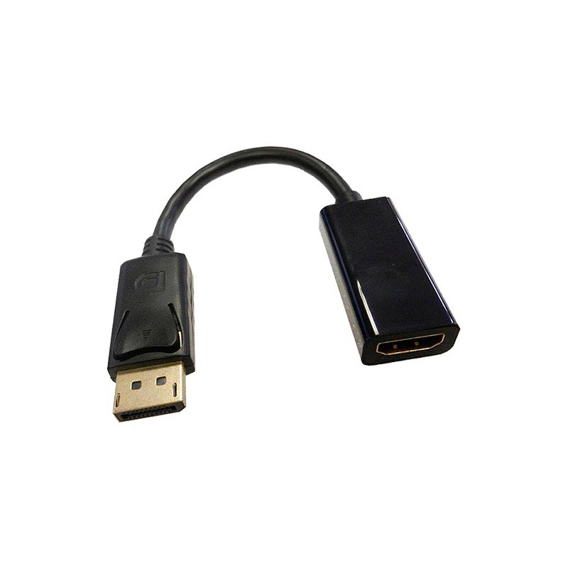 DisplayPort Male - HDMI Female Cable Adapter 15cm