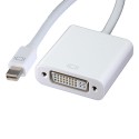 Passive Mini DisplayPort Male -DVI Female Cable Adapter 15cm