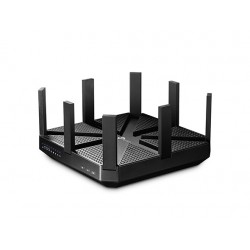 TP-LINK Archer C5400 wireless router Tri-band (2.4 GHz / 5 GHz / 5 GHz) Gigabit Ethernet Black