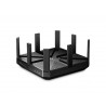 TP-LINK Archer C5400 wireless router Tri-band (2.4 GHz / 5 GHz / 5 GHz) Gigabit Ethernet Black