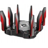TP-LINK Archer C5400X wireless router Tri-band (2.4 GHz / 5 GHz / 5 GHz) Gigabit Ethernet Black, Red