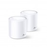 TP-LINK Deco X20 (2-pack) wireless router Dual-band (2.4 GHz / 5 GHz) Gigabit Ethernet White