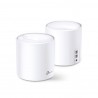 TP-LINK Deco X20 (2-pack) wireless router Dual-band (2.4 GHz / 5 GHz) Gigabit Ethernet White