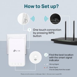 TP-LINK AC1200 Mesh Wi-Fi Range Extender