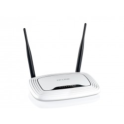 TP-LINK TL-WR841N wireless router Single-band (2.4 GHz) Fast Ethernet White