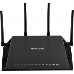 Netgear R7800 wireless router Dual-band (2.4 GHz / 5 GHz) Gigabit Ethernet Black
