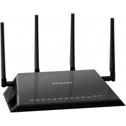 Netgear R7800 wireless router Dual-band (2.4 GHz / 5 GHz) Gigabit Ethernet Black