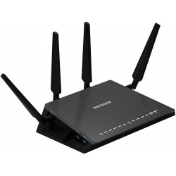 Netgear R7800 wireless router Dual-band (2.4 GHz / 5 GHz) Gigabit Ethernet Black
