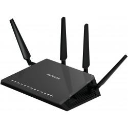 Netgear R7800 wireless router Dual-band (2.4 GHz / 5 GHz) Gigabit Ethernet Black
