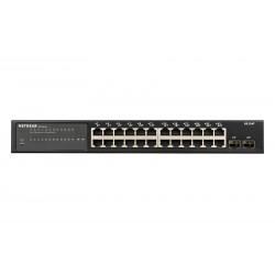 Netgear GS324T Managed Gigabit Ethernet (10/100/1000) Black