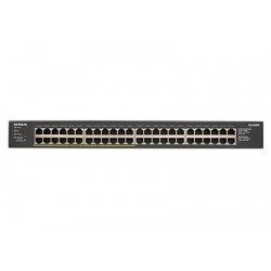 Netgear GS348PP Unmanaged Gigabit Ethernet (10/100/1000) Black Power over Ethernet (PoE)