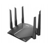 D-Link DIR-3060 wireless router Tri-band (2.4 GHz / 5 GHz / 5 GHz) Gigabit Ethernet Black