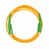 Televes 232621 fibre optic cable 2 m SC/APC LSZH G.657.A2 Yellow