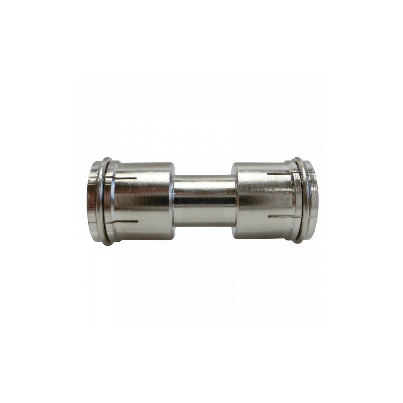 Quick F male-male adapter