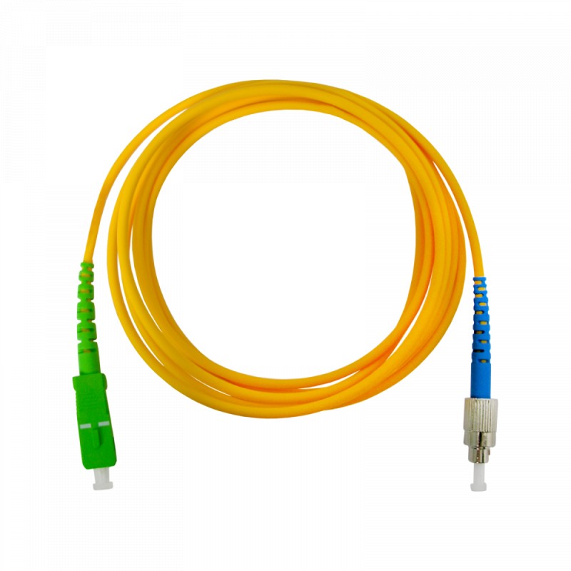 Pre-terminated optical fibre patch cord