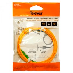 Pre-terminated optical fibre patch cord
