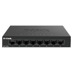 D-Link DGS-108GL network switch Unmanaged Gigabit Ethernet (10/100/1000) Black