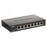 D-Link DGS-1100-08PV2 network switch Managed L2/L3 Gigabit Ethernet (10/100/1000) Power over Ethernet (PoE) Black