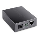 TP-LINK 10/100Mbps WDM Media Converter with 1-Port PoE