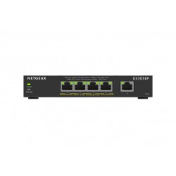 Netgear GS305EP Managed L3 Gigabit Ethernet (10/100/1000) Power over Ethernet (PoE) Black