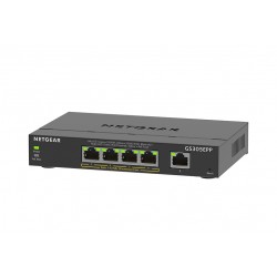 Netgear GS305EPP Managed L3 Gigabit Ethernet (10/100/1000) Power over Ethernet (PoE) Black