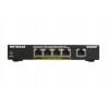 Netgear GS305Pv2 Unmanaged Gigabit Ethernet (10/100/1000) Power over Ethernet (PoE) Black