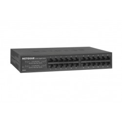 Netgear GS324 Unmanaged Gigabit Ethernet (10/100/1000) Black