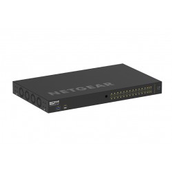 Netgear GSM4230P-100EUS network switch Managed Gigabit Ethernet (10/100/1000) Power over Ethernet (PoE) 1U Black
