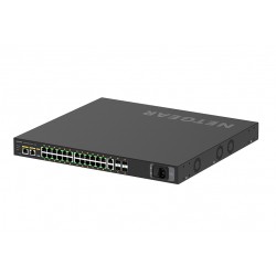 Netgear GSM4230P-100EUS network switch Managed Gigabit Ethernet (10/100/1000) Power over Ethernet (PoE) 1U Black