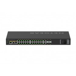 Netgear GSM4230P-100EUS network switch Managed Gigabit Ethernet (10/100/1000) Power over Ethernet (PoE) 1U Black