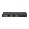 Netgear GSM4230P-100EUS network switch Managed Gigabit Ethernet (10/100/1000) Power over Ethernet (PoE) 1U Black