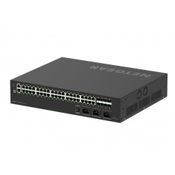 Netgear M4250-40G8XF-PoE++ Managed Gigabit Ethernet (10/100/1000) Power over Ethernet (PoE) 2U Black