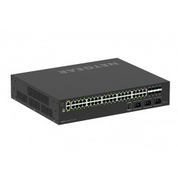 Netgear M4250-40G8XF-PoE++ Managed Gigabit Ethernet (10/100/1000) Power over Ethernet (PoE) 2U Black
