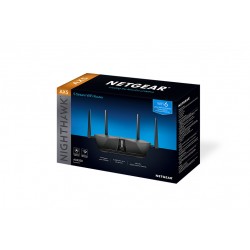 Netgear RAX43 wireless router Gigabit Ethernet Dual-band (2.4 GHz / 5 GHz) Black
